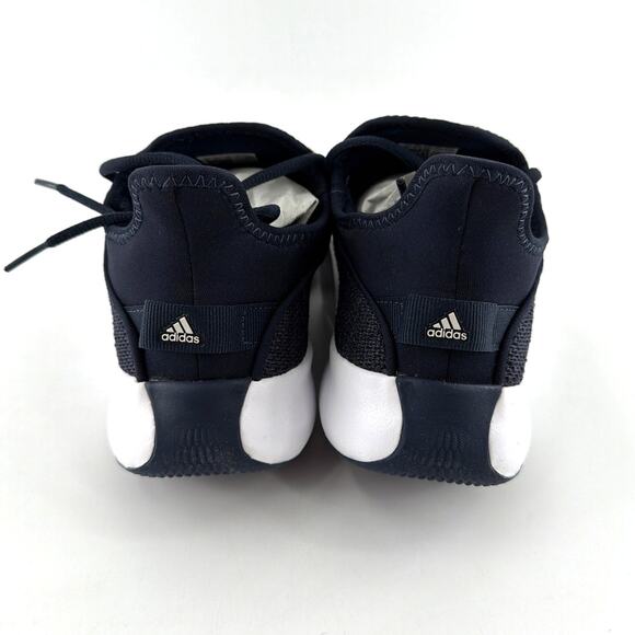 Adidas Women's Core Black Cloud White Grey Six Cloudfoam Pure Shoes Size 9 - Picture 6 of 11